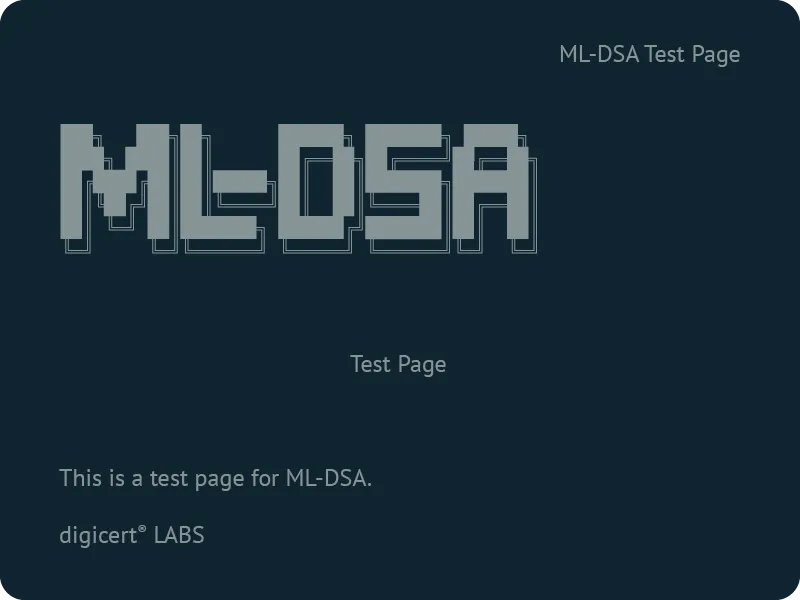 ML-DSA