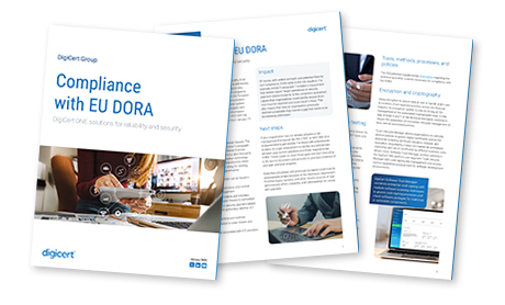 DigiCert Compliance with EU DORA