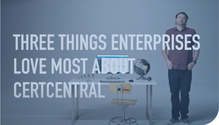 Cert Central Manager Video Carousel